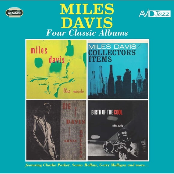 CD Avid Cuatro Álbumes Clásicos Miles Davis 2 CD