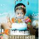 thumbnail image 4 of Decoración de tarta EONNCNT Oh Baby con purpurina azul claro para baby shower, 4 of 7