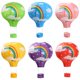 thumbnail image 1 of Faroles de papel con forma de arcoíris con decoración de globos aerostáticos, 1 of 7
