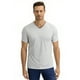 thumbnail image 1 of Polera Hombre Manga Corta Cuello V Gris Talla L, 1 of 3