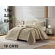 thumbnail image 1 of Cobertor de Verano 2 Plazas Plumon Ligero Polialgodón Diseño Beige, 1 of 1