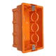 thumbnail image 1 of Caja Distrib. Plast.p/ Tabique 0600ce0503 Naranja, 1 of 2