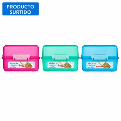 Hermético 1.4L Lunch Plástico 1 Pieza, Producto Surtido 1 Un Sistema