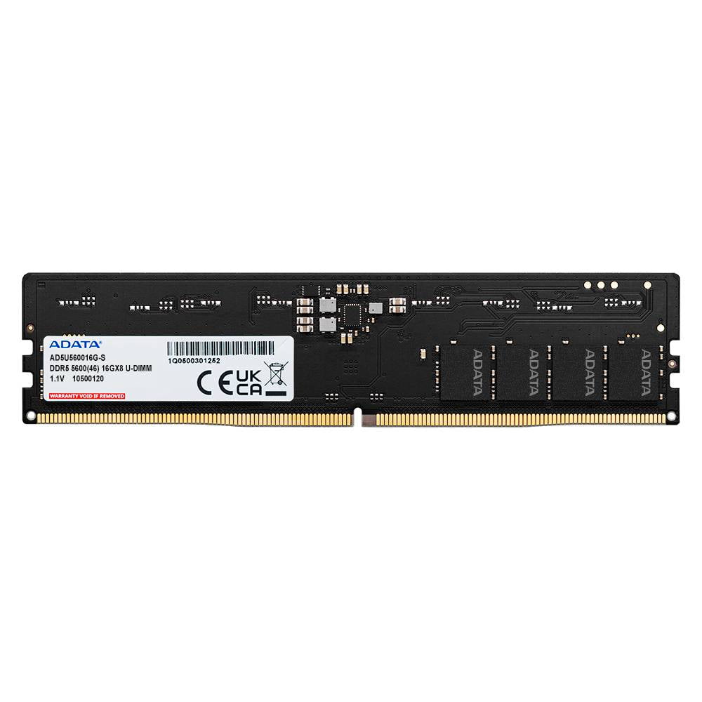 Memoria Ram Adata Ddr5, 8gb 5600mt/s, Cl46, Udimm, Negro