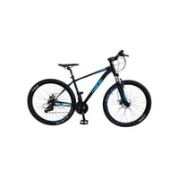 Powerbike - Bicicleta Mtb Aro 27,5 Negra/Azul Travel
