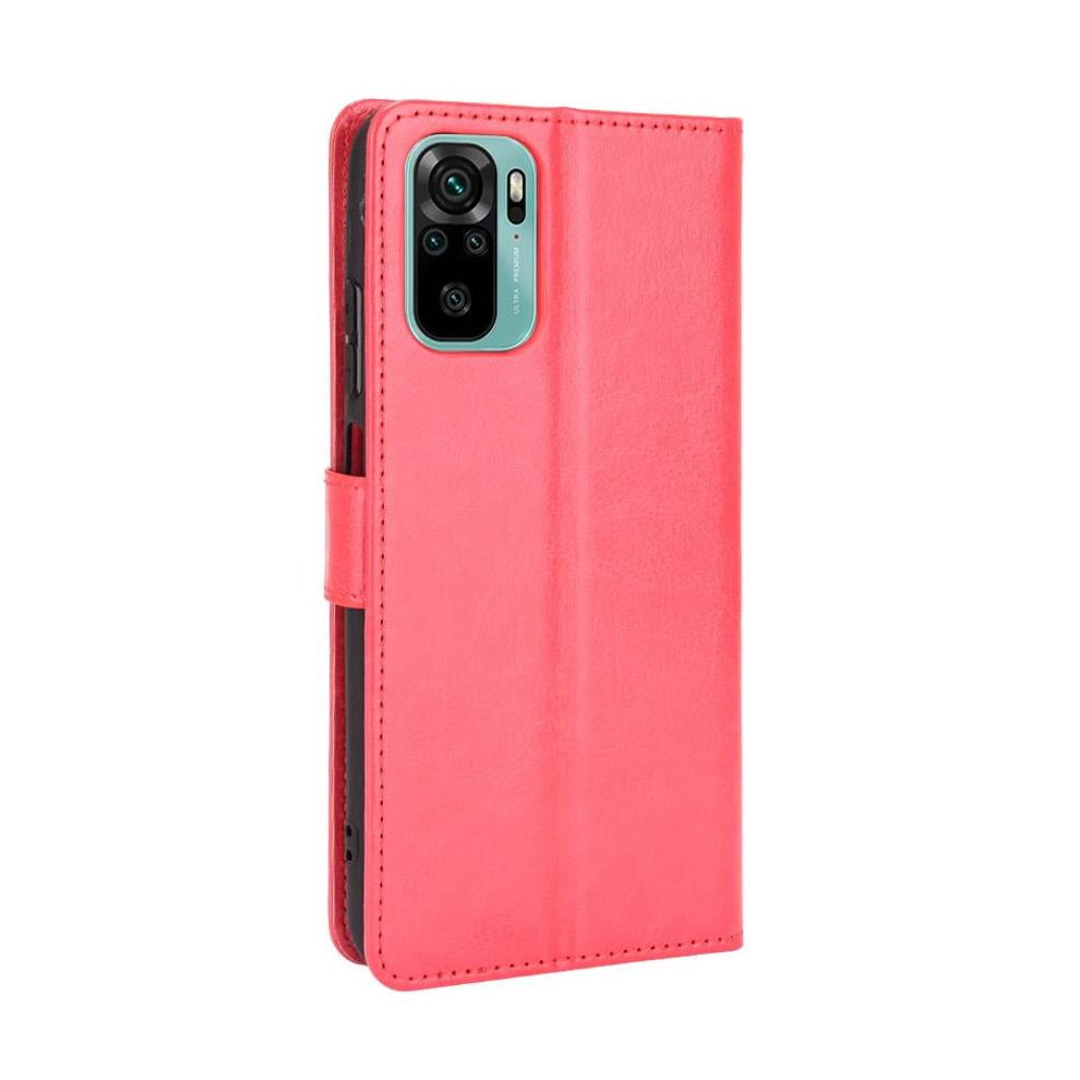 Foxdock - Funda Tipo Libro Para Xiaomi Redmi Note 10s, Cartera Todo‑en‑uno, Funda Multifuncional Con Tarjetero Y Correa De Muñeca Desmontable