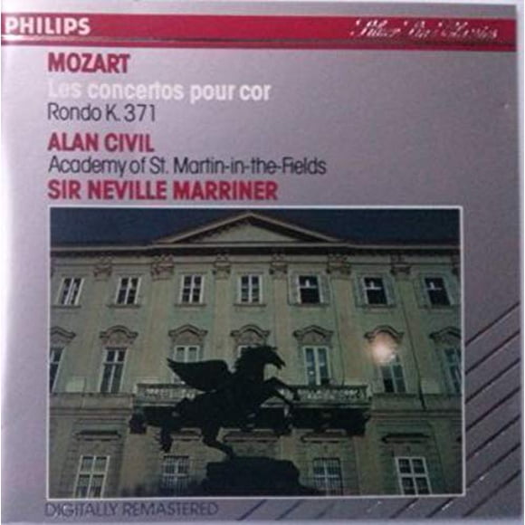 CD PHILIPS Mozart: Conciertos para corno; Rondo K. 371