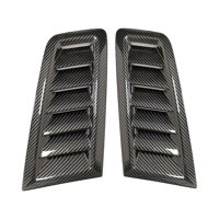 Magideal - Rejillas De Ventilación Para Capó De Coche, 2 Piezas, Piezas Exteriores, Rejillas De Ventilación De Entrada De Aire De Alta Calidad, Cubierta De Capó,