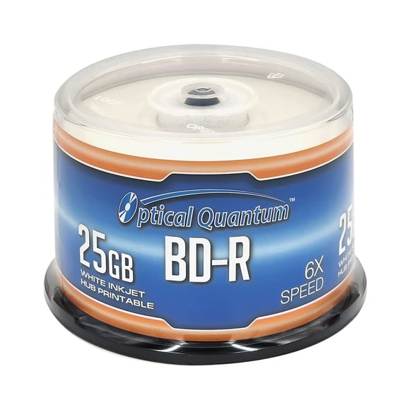 Soporte óptico óptico en blanco grabable en Blu-Ray OQBDR06WIP-H-50