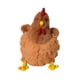 thumbnail image 2 of Animales De Peluche De Juguete De Peluche De Pollo Simulado Suave Para Sala De Estar, Hogar Y Oficina, 2 of 3