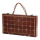 thumbnail image 1 of Tablero De Ajedrez De Madera Sin Estrategia De Piezas Para Viajar 21.65x11.81x2.17in, 1 of 5