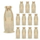 thumbnail image 1 of 12 Fundas De Arpillera Para Botellas, Transpirables, Para Mesa De Navidad, Cenas Y Fiestas, Color Beige, 1 of 3