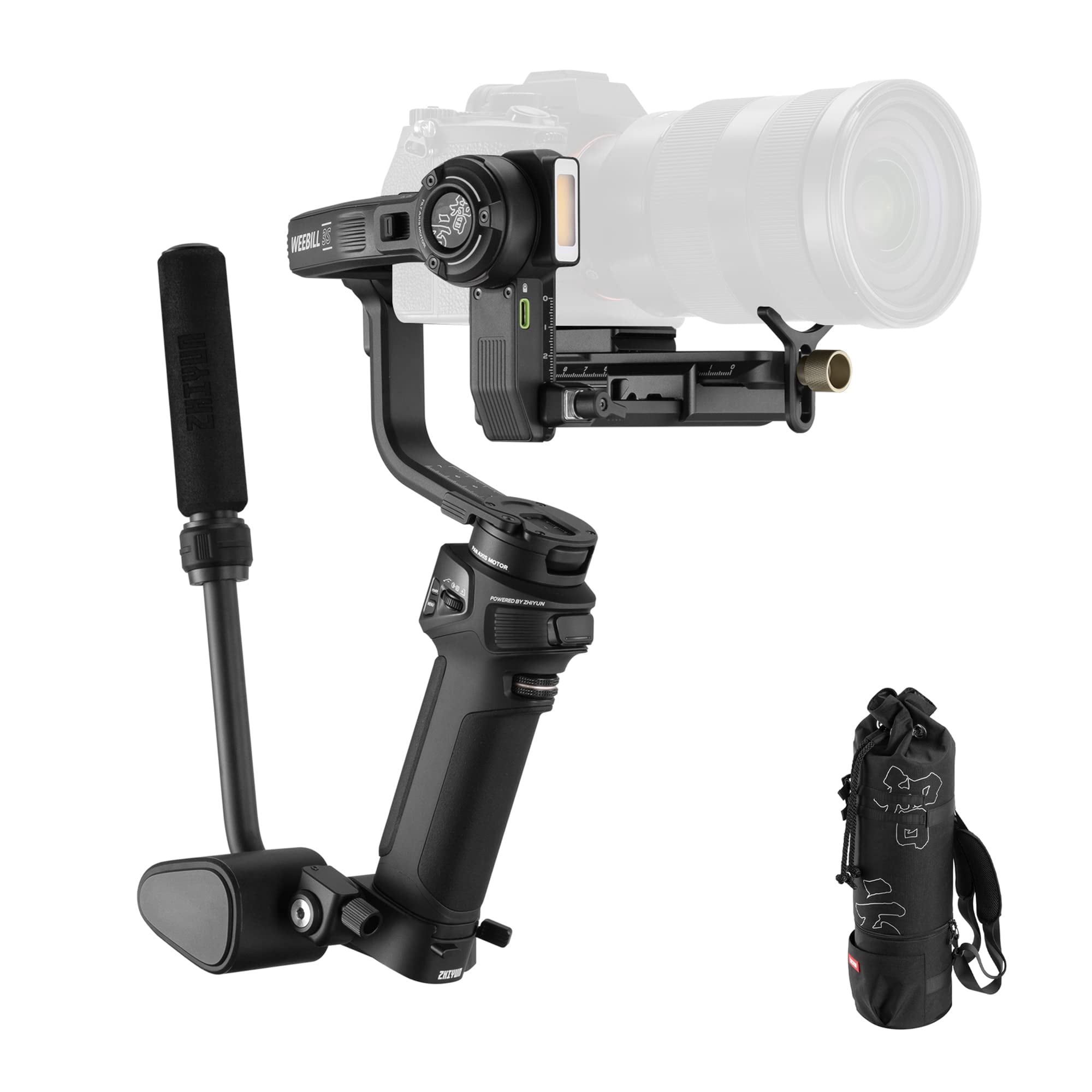 Estabilizador De Cardán Zhiyun Weebill 3s Combo Para Cámara Réflex Digital Y Sin Espejo