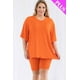 thumbnail image 1 of Conjunto De Top Holgado Y Shorts De Ciclista De Talla Grande, 1 of 2