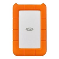 Disco Portátil Lacie Rugged De 4Tb Usb-C Naranja