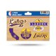 thumbnail image 1 of Calcomanías Rico Industries NBA Los Angeles Lakers, 5 piezas, 1 of 5