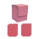 thumbnail image 2 of Caja de baraja de cartas grande para coleccionar cartas con separadores Estuche de baraja de cartas Juego coleccionable Rosa, 2 of 5