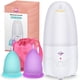 thumbnail image 1 of Esterilizador A Vapor Para Copas Menstruales Con 2 Tazas De Silicona, 1 of 7