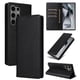 thumbnail image 5 of Funda Cartera para Samsung Galaxy S25 Ultra con Ranuras Tarjetas y Soporte - Protección Completa Negro, 5 of 5