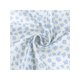 thumbnail image 4 of INSPIRE CHIC Bufandas de Algodón Mezclado con Estampado Floral para Mujer, 21.7x21.7" Pequeño Pañuelo Cuadrado de Flores Pañuelo de Cuello Mini Flor-Azul Claro, 4 of 6