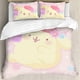 thumbnail image 1 of Cute Dog Comforter Set 3 Piece Twin Boys Girls Cartoon Puppy Yellow Bedding Set Lovely Pompompurin Comforter Dogs Collection Bed Set Pompompurin Lover Bedroom Decor, 1 of 4