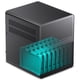 thumbnail image 1 of Chasis para PC NAS JONSBO N3 Mini-ITX con 8 compartimentos HD+1 SSDD, 1 of 7