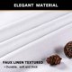 thumbnail image 2 of Cortinas PrinceDeco de lino 100% blackout con forro blanco, 2 x 132 x 213 cm, 2 of 9