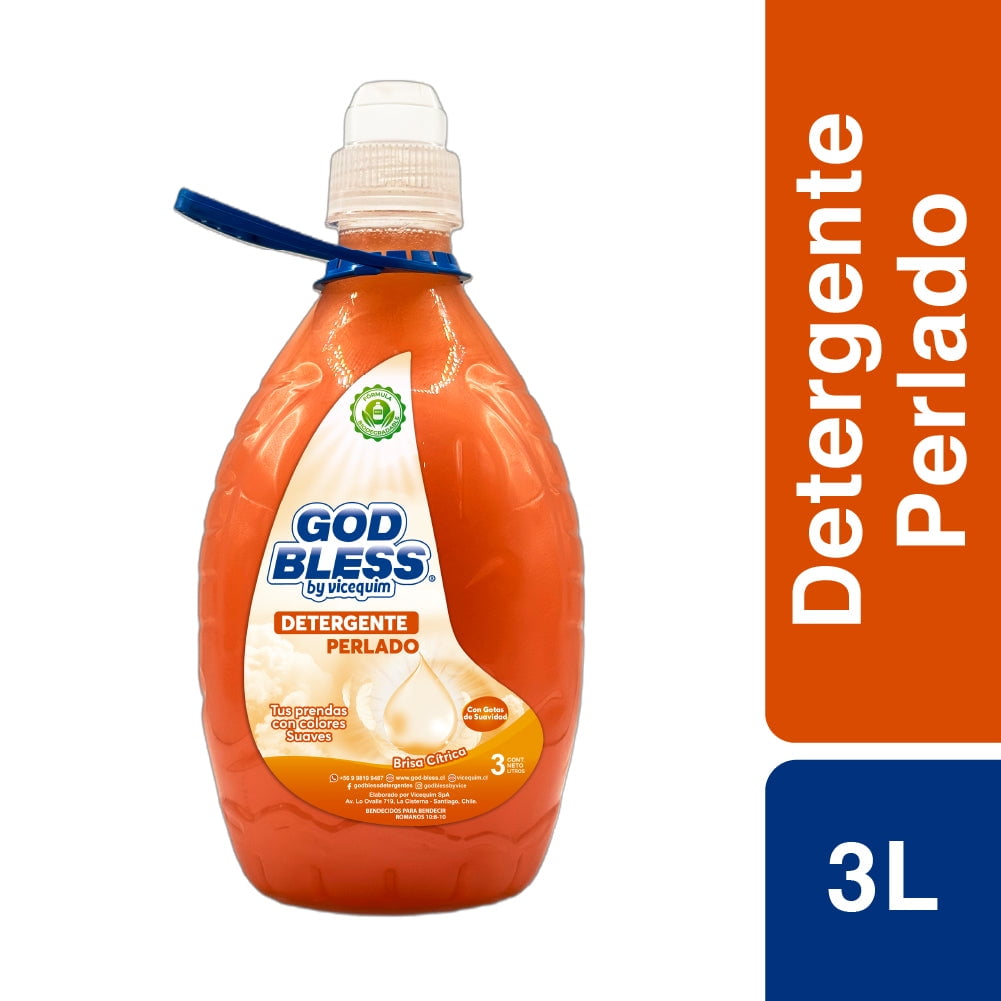 Godbless - Detergente Perlado Con Suavizante