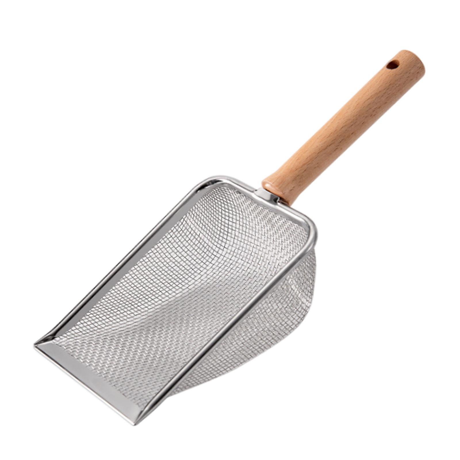 Magideal - Cuchara Para Arena Para Gatos, Cuchara Portátil, Pantalla Para Arena Para Gatos, Pantalla Para Arena Para Gatos Para Gatitos, Lagartos, Perros, Gatito 2X2Mm