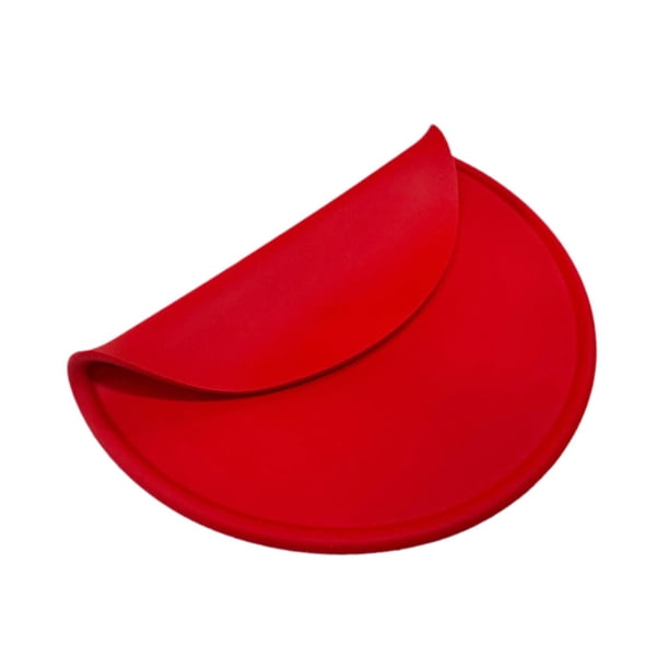 Bandeja De Silicona Para Pizza Y Repostería, Herramientas Para Pizza, Accesorios De Entrenamiento Portátiles, Color Rojo