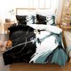 thumbnail image 1 of v1860 Bed Sheets Anime Bleach Kurosaki Ichigo Bedding Set Boys Girls Twin Queen Size Duvet Cover Pillowcase Bed Kids Adult 3-Piece Bedding Set (1 Duvet Cover + 2 Pillow Shams) Bed Sheets ju1860, 1 of 5