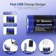 thumbnail image 2 of Batería recargable de litio D de 7500 mWh USB-C de wowpower, paquete de 2, 2 of 7