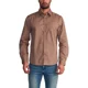 thumbnail image 1 of Camisa Hombre Manga Larga Garment Dye Solid Café Ellus, 1 of 3