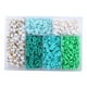 thumbnail image 4 of Kit De Cuentas Espaciadoras Planas Y Redondas De Arcilla, Suministros Para Hacer Joyería DIY, Verde, 4 of 5