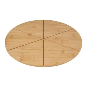 Bothyi - Tabla De Cortar Pizza Multiusos Para Servir Queso, Para Hornear Queso Y Bistec, 6 Rejillas De 33 Cm