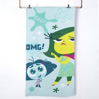 Disney-Intensamente - Toalla Playa C/Bolso 70X140+33X42 Intensamente Enemiga