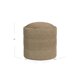 thumbnail image 5 of Ottoman de almacenamiento moderno Benjara, asiento redondo de bouclé café de 45 cm, 5 of 5