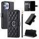 thumbnail image 1 of Funda Acolchada con Anilla y Correa para iPhone 16 Pro Max Slots para Tarjetas Negro, 1 of 5