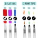 thumbnail image 3 of Pinceles para acuarela Mr. Pen, 6 unidades, pinceles de agua recargables, 3 of 9