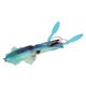 thumbnail image 3 of Señuelo De Pesca, Cebo De Pulpo Realista, Cebo De Falda De Calamar Para Agua Dulce, Agua Salada, Azul, 3 of 5