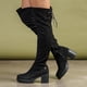thumbnail image 2 of Bota Mujer Negro Fuka Boteli, 2 of 5