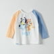 thumbnail image 1 of Polera Manga Larga Niño Jugando Blanco Bluey, 1 of 5
