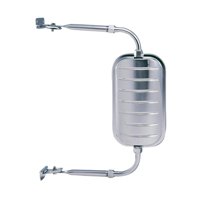 Fit System - Repuesto De Cabezal De Espejo K Source Universal, 6 X 11 Cm, Cromado