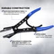 thumbnail image 3 of Juego de alicates para pellizcar mangueras SMOTIVEPRO, 3 unidades, 20 cm, 25 cm, 30 cm, 3 of 6