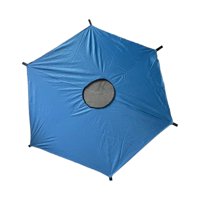 Magideal - Cubra De Tonos Solares De Trampolín Blue Fácil De Instalar La Cubierta De Lluvia De Protección Solar Para El Dosel De Trampolín De Trampolín Infantile 8 Pies
