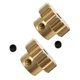 thumbnail image 1 of 2 Uds Engranajes De Motor De Latón 17T Pi?ón Dorado Para WLtoys 12428 12423 12628, 1 of 5