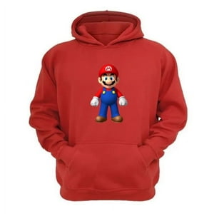 Genérico - Polerón Canguro Niño Plomero Rojo Rojo Talla 10 Unisex