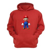 Genérico - Polerón Canguro Niño Plomero Rojo Rojo Talla 6 Unisex