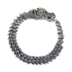 thumbnail image 1 of Retro Dragon Scale Pulsera Hip Hop Jewelry Chunky Fashion Bikers 22cm, 1 of 5