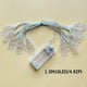 thumbnail image 1 of 1pc 59.06inch 10 Lights, 118.11inch 20 Lights Blue Ghost Hand Halloween Decoration Light String, Battery Powered, 1 of 5